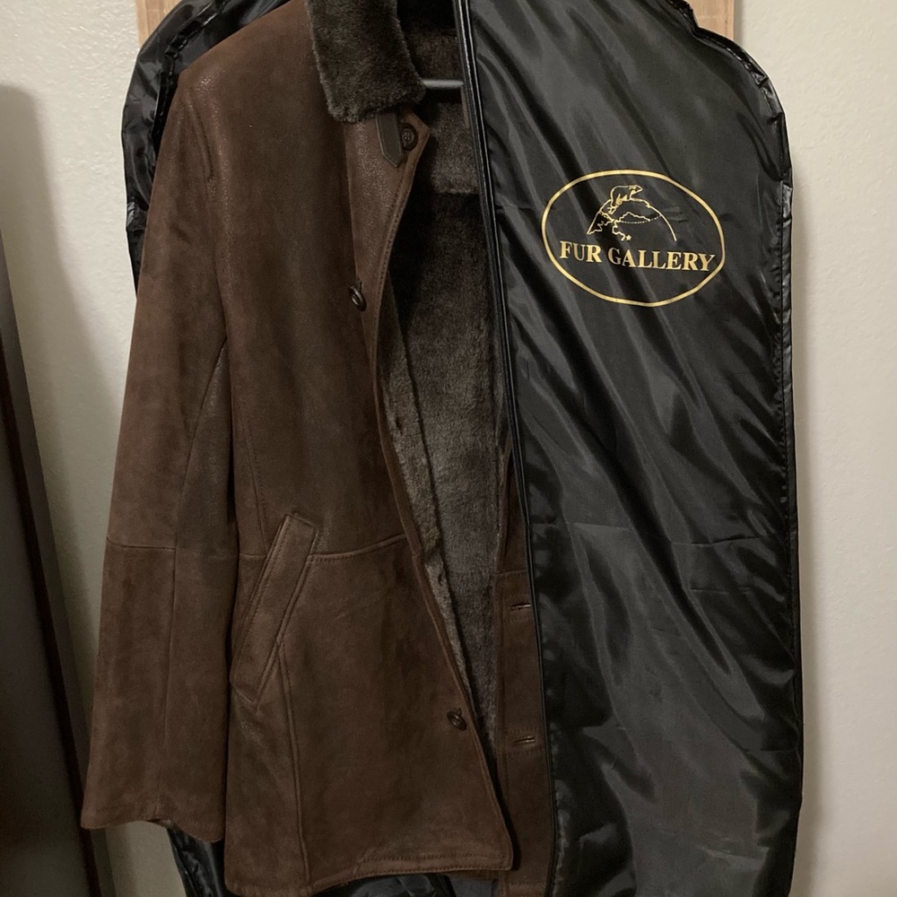 Gimo’s Italian Shearling Men’s Fur Coat